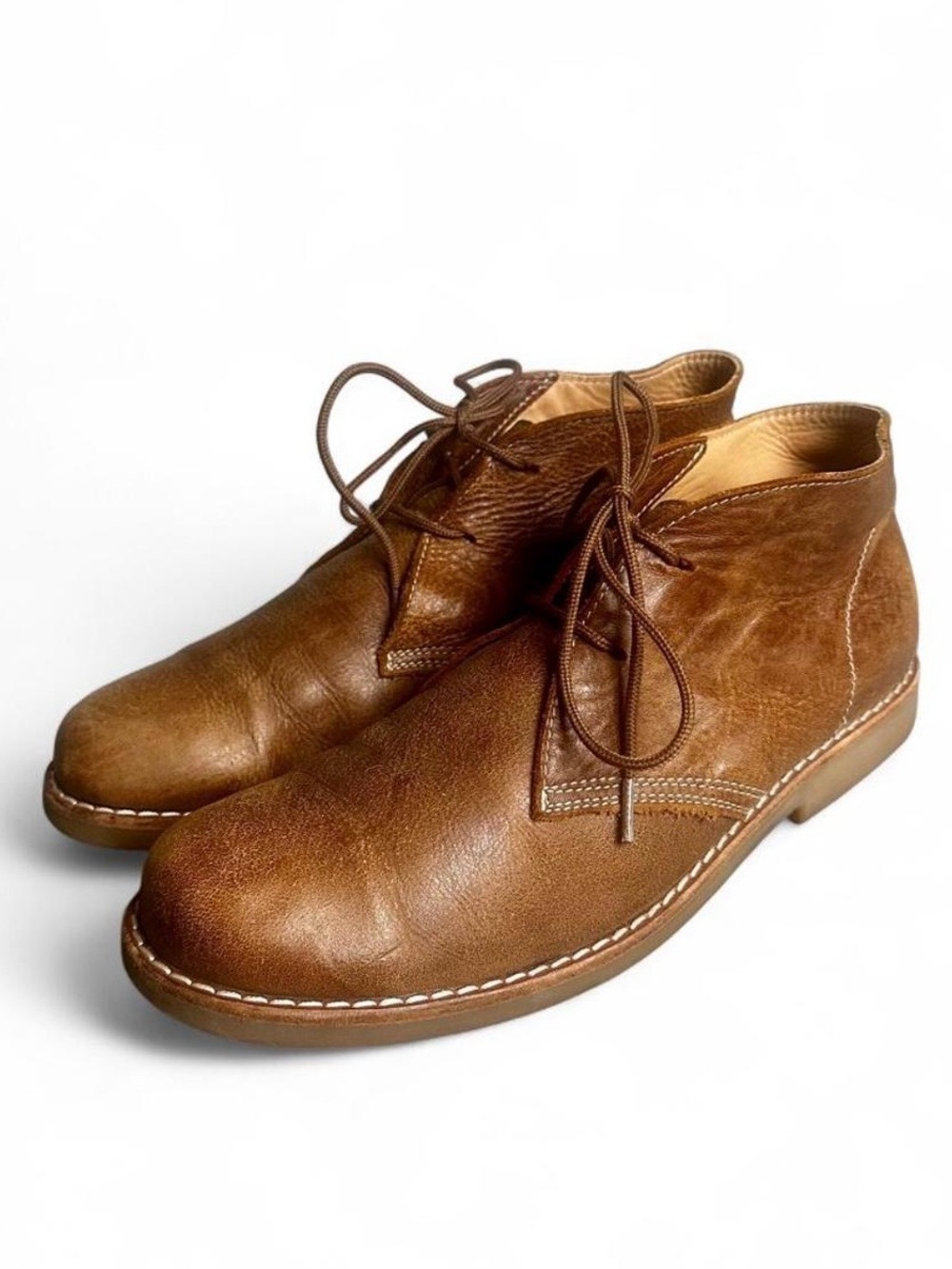 Roots Canada Women's Chukka Boot Tribe Brown Learher Size 11